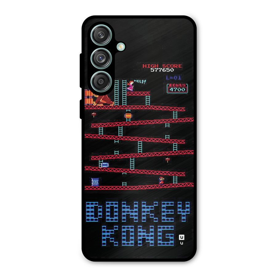 Classic Gorilla Game Metal Back Case for Galaxy M55 5G