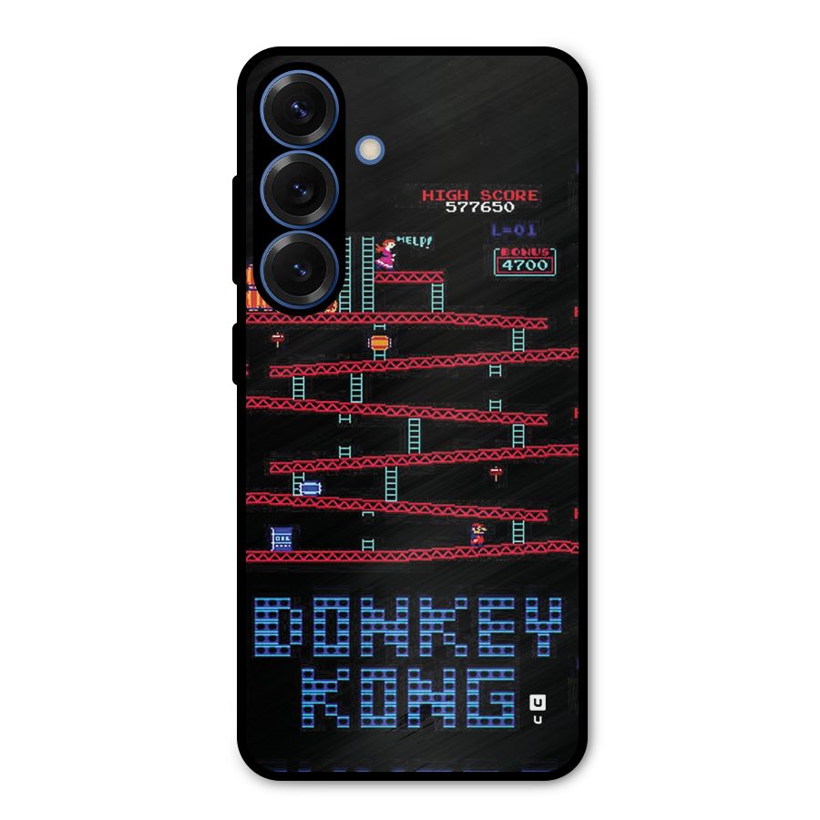 Classic Gorilla Game Metal Back Case for Galaxy S25