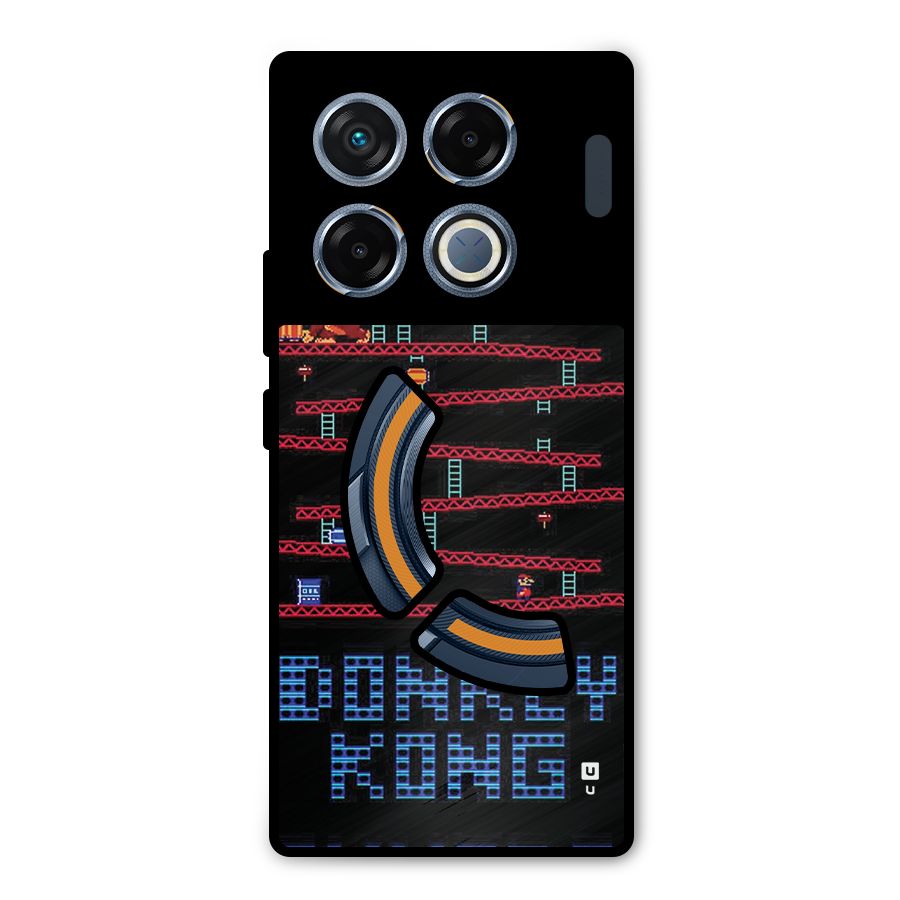 Classic Gorilla Game Metal Back Case for Infinix GT 20 Pro