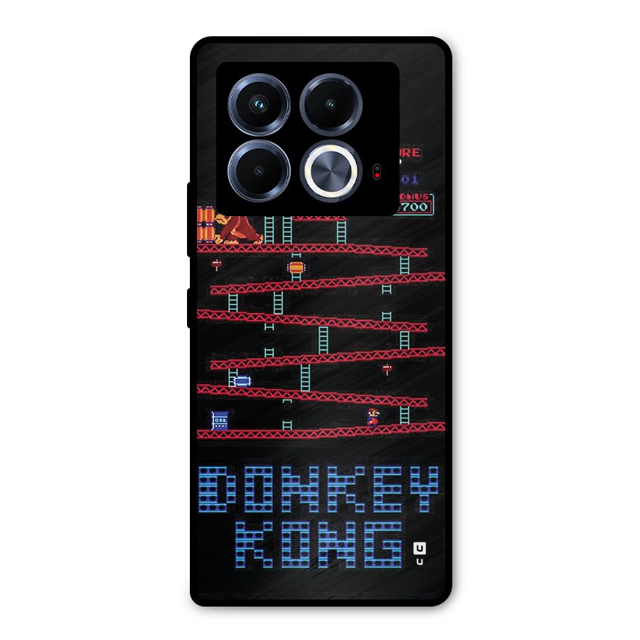 Classic Gorilla Game Metal Back Case for Infinix Note 40 5G