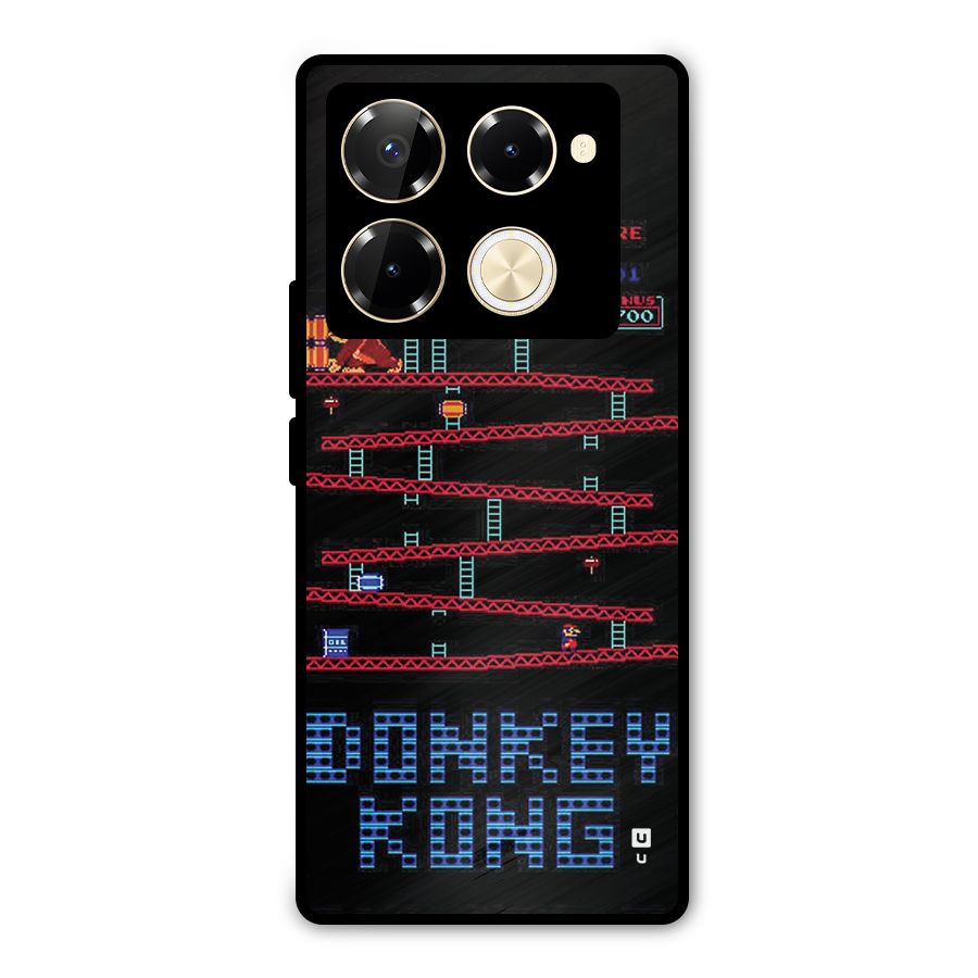 Classic Gorilla Game Metal Back Case for Infinix Note 40 Pro