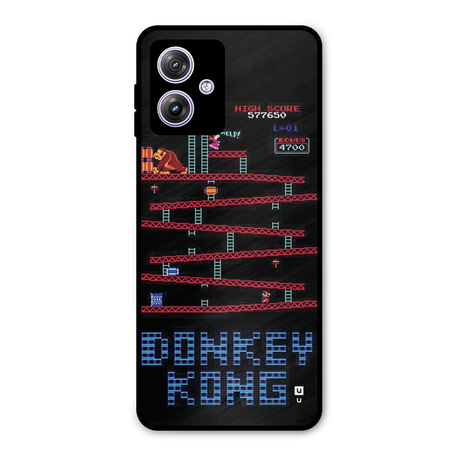 Classic Gorilla Game Metal Back Case for Moto G64