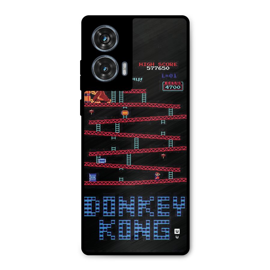 Classic Gorilla Game Metal Back Case for Motorola Edge 50 Fusion