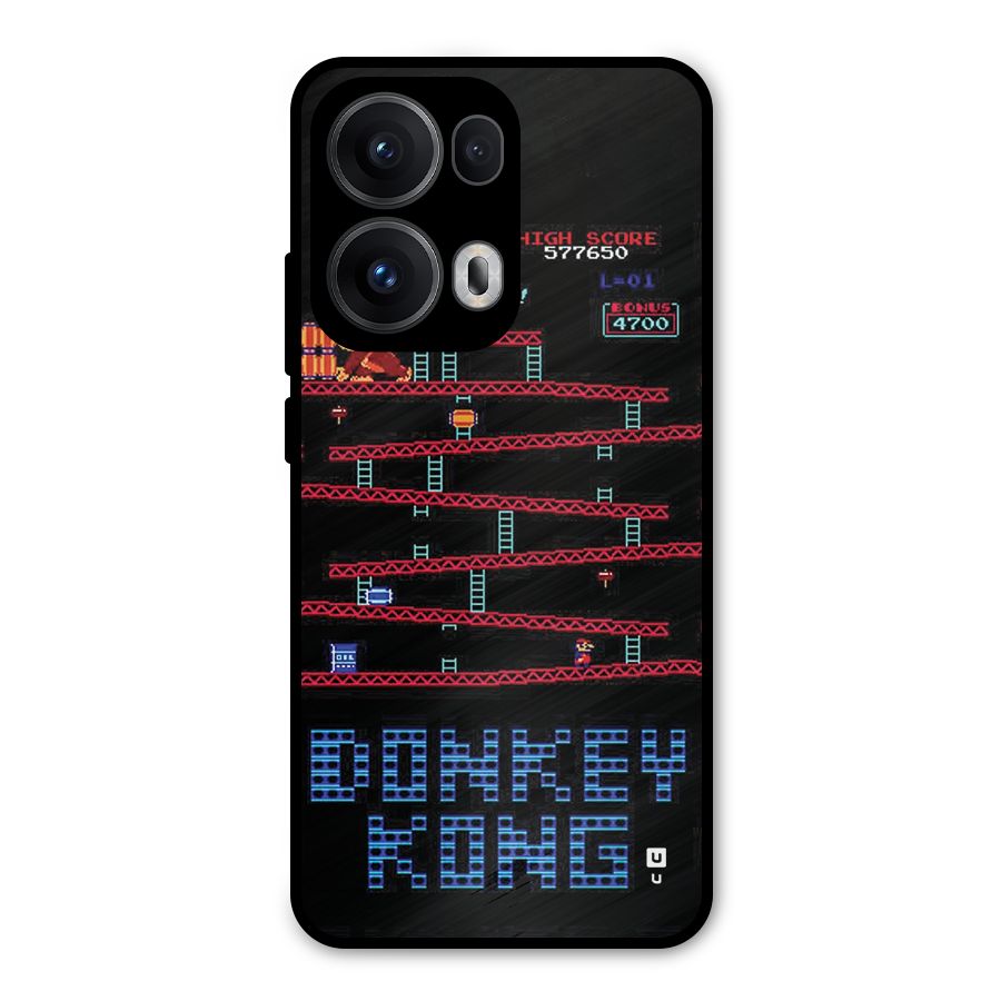 Classic Gorilla Game Metal Back Case for Oppo Reno13 Pro