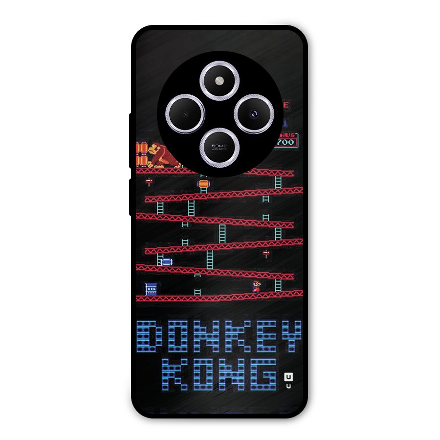 Classic Gorilla Game Metal Back Case for Poco M7