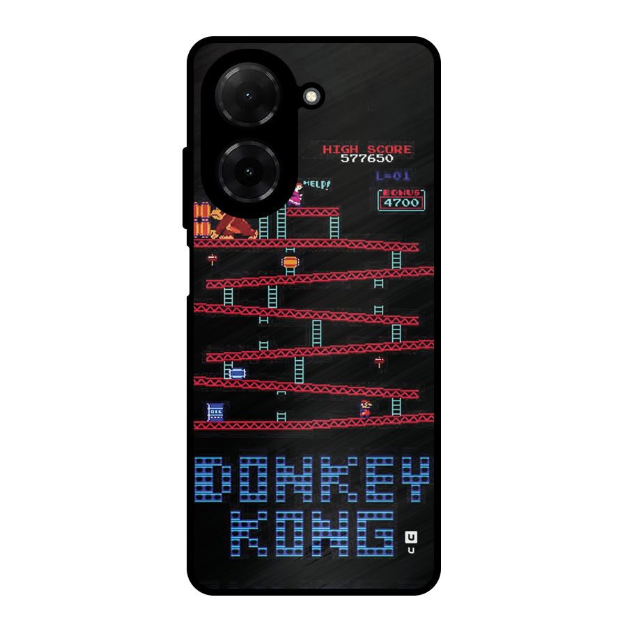 Classic Gorilla Game Metal Back Case for Redmi A5 4G