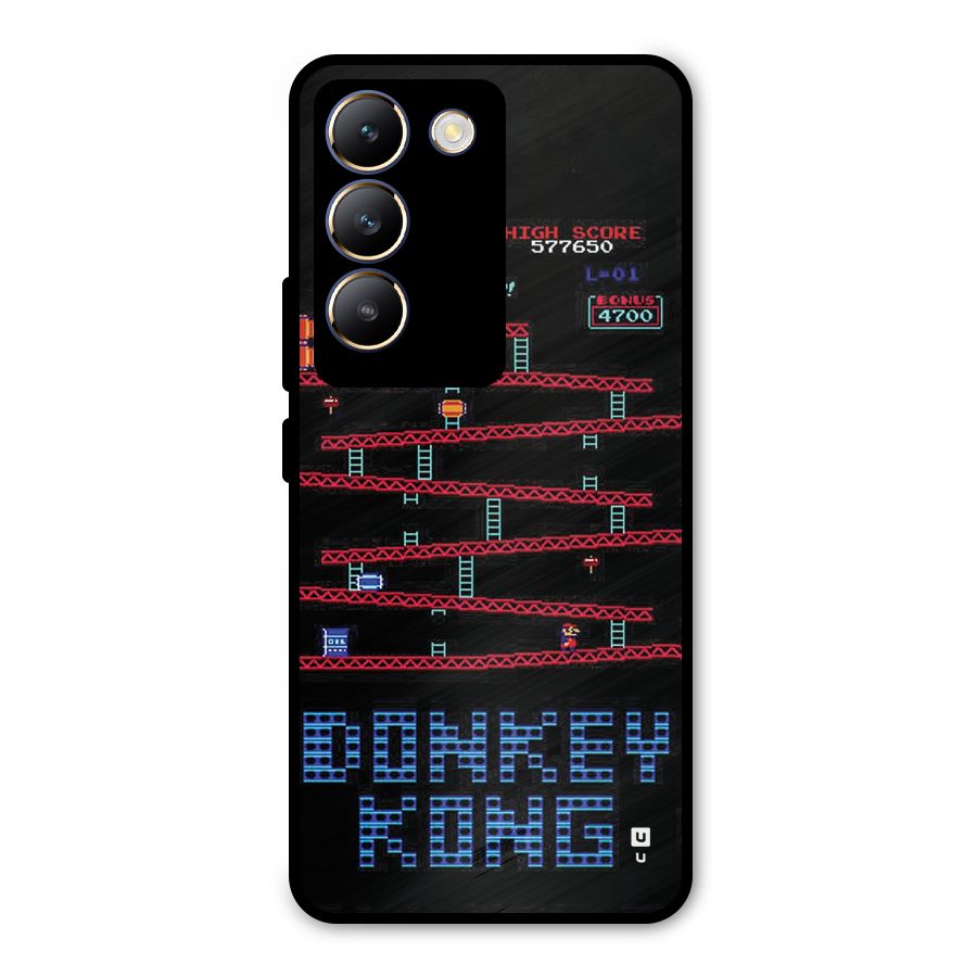 Classic Gorilla Game Metal Back Case for Vivo T3 5G