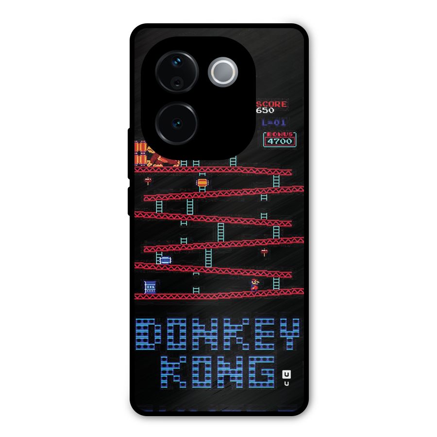 Classic Gorilla Game Metal Back Case for Vivo T3 Pro