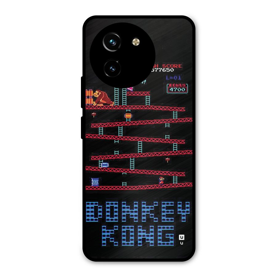 Classic Gorilla Game Metal Back Case for Vivo T3x