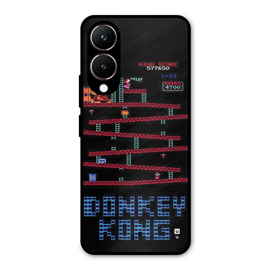 Classic Gorilla Game Metal Back Case for Vivo Y28