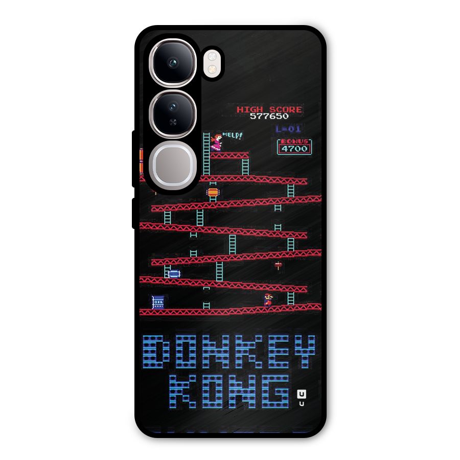 Classic Gorilla Game Metal Back Case for Vivo Y300