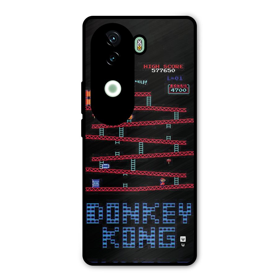 Classic Gorilla Game Metal Back Case for iQOO Z9s