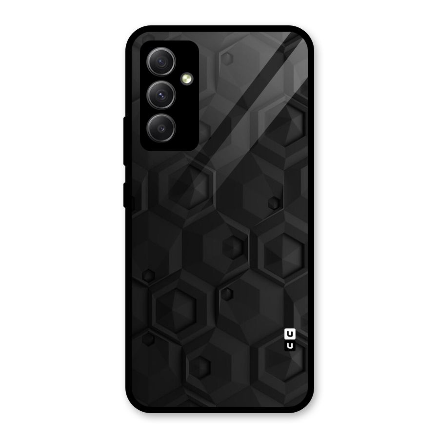 Classic Hexa Glass Back Case for Galaxy A34