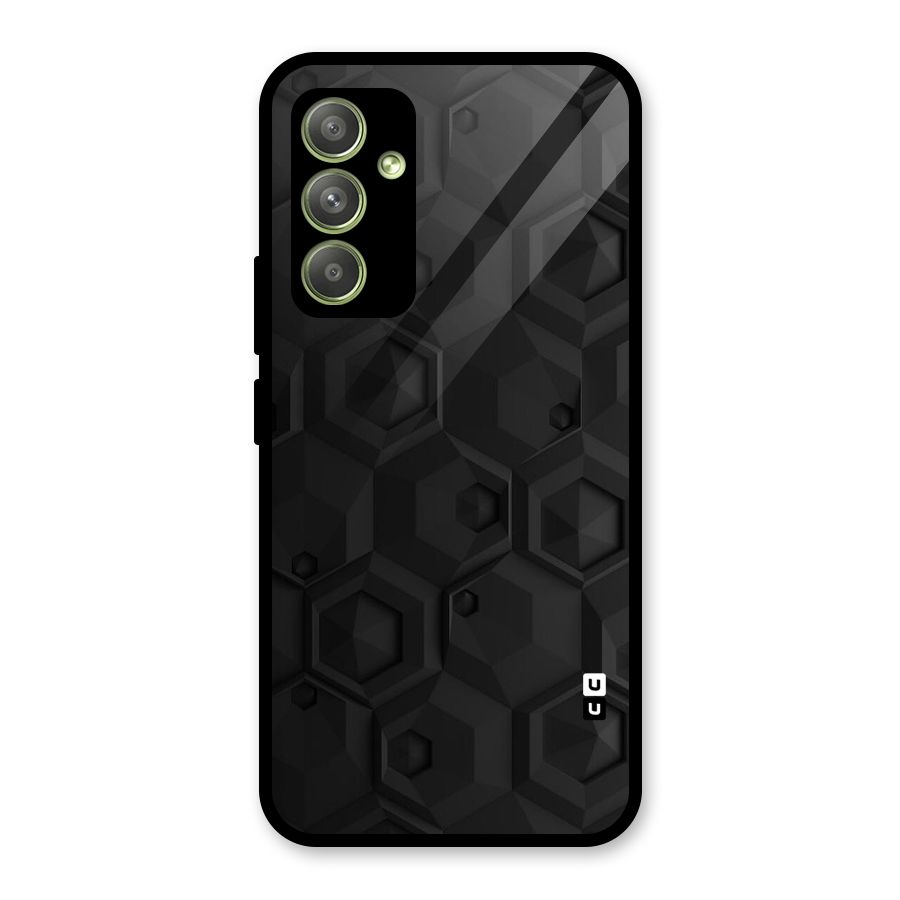 Classic Hexa Glass Back Case for Galaxy A54