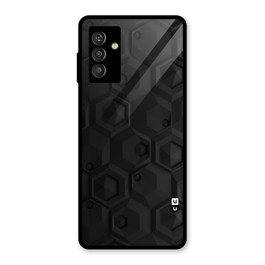 Classic Hexa Glass Back Case for Galaxy M13