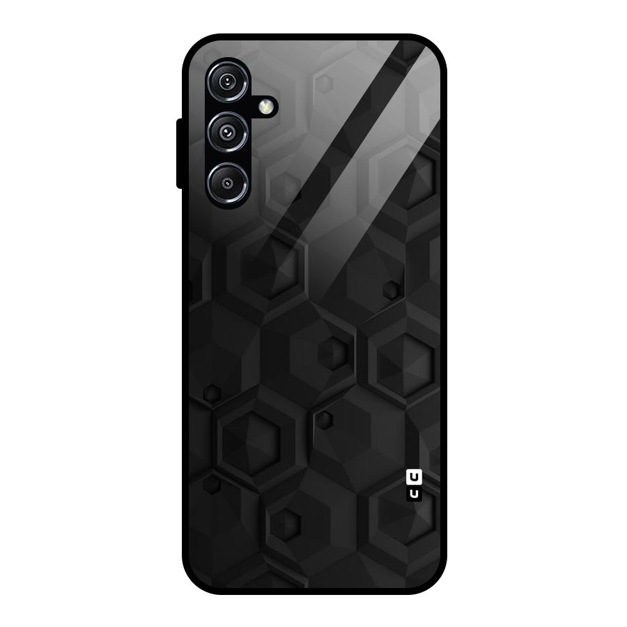 Classic Hexa Glass Back Case for Galaxy M34 5G