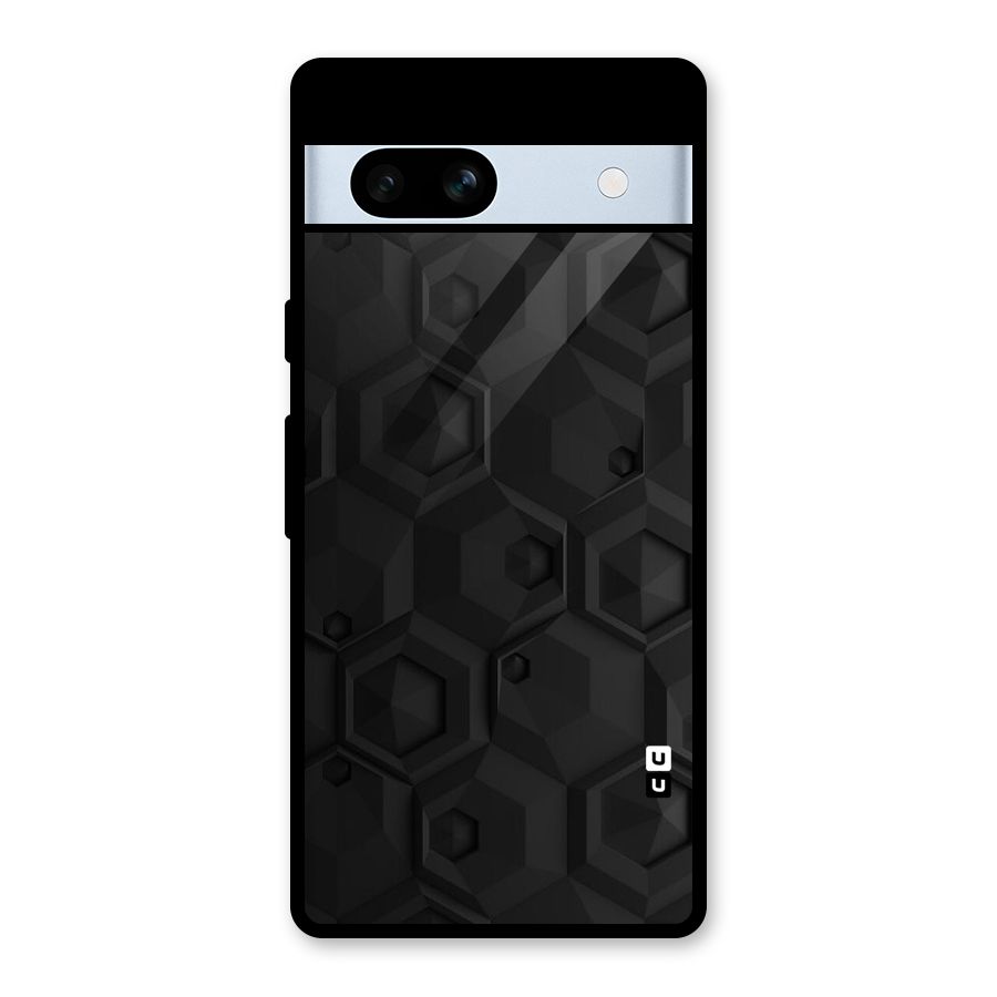 Classic Hexa Glass Back Case for Google Pixel 7a
