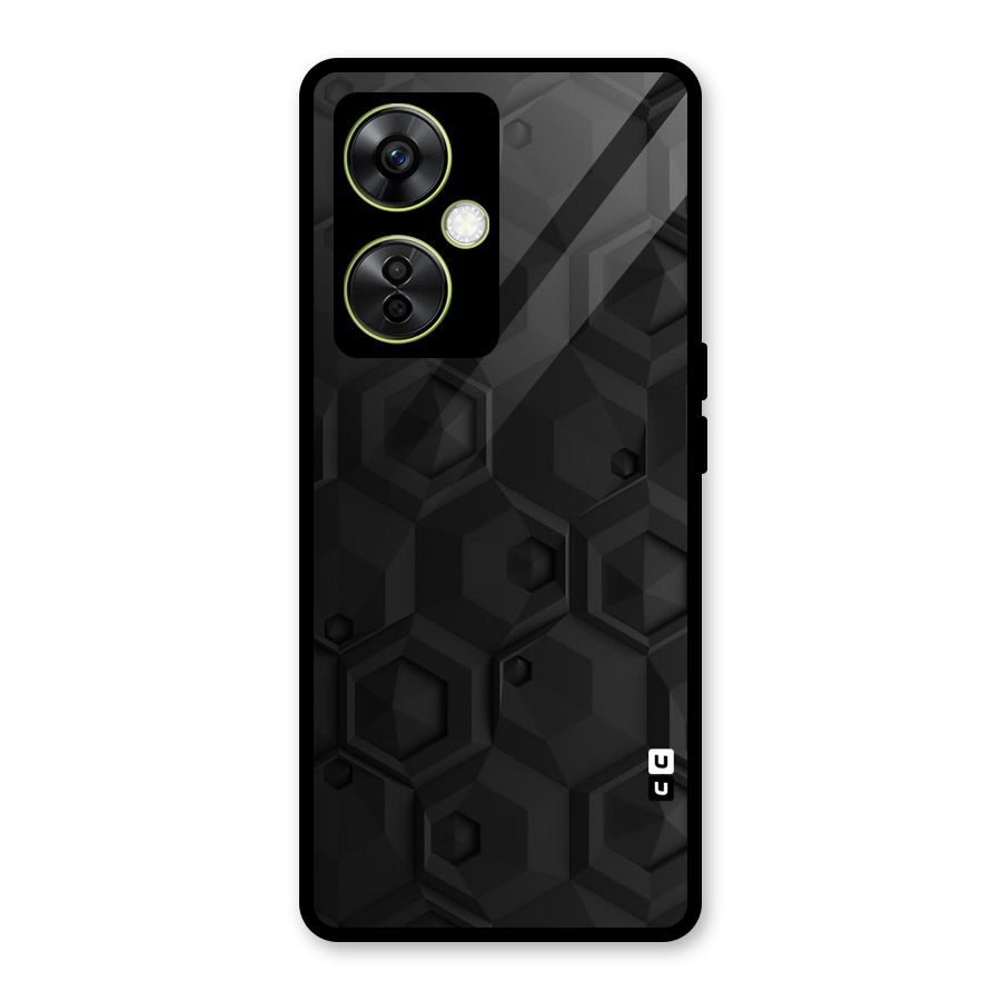 Classic Hexa Glass Back Case for OnePlus Nord CE 3 Lite
