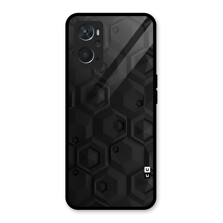 Classic Hexa Glass Back Case for Oppo K10 4G