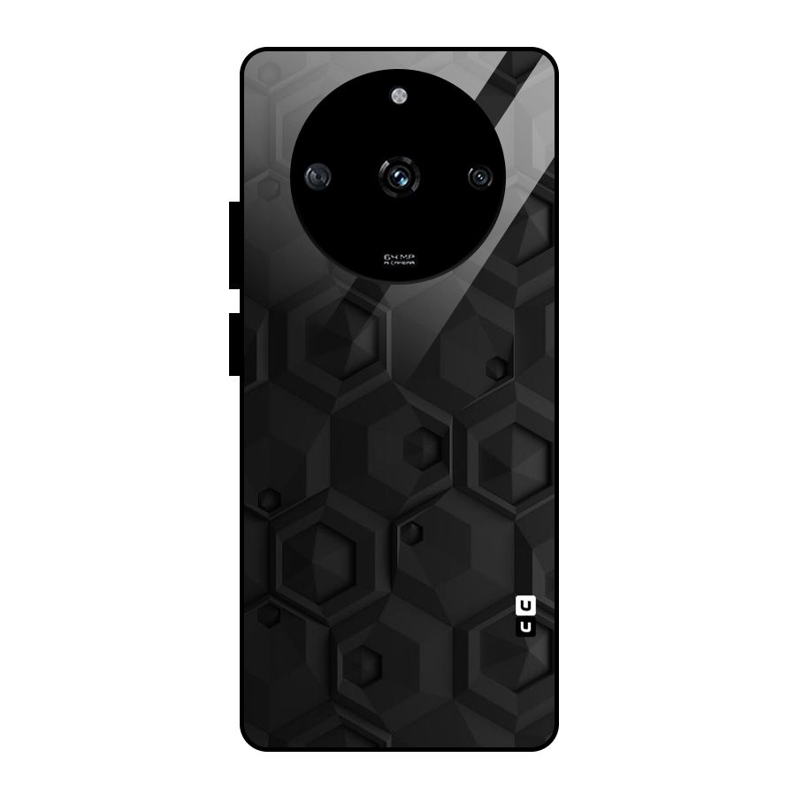 Classic Hexa Glass Back Case for Realme Narzo 60 5G