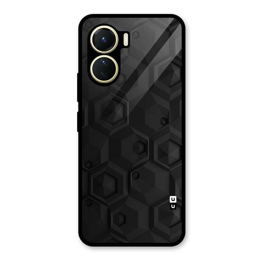 Classic Hexa Glass Back Case for Vivo Y16