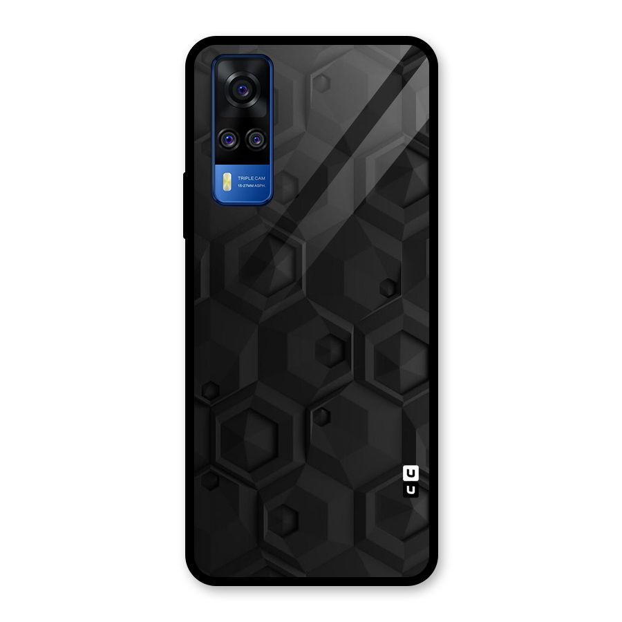 Classic Hexa Glass Back Case for Vivo Y31