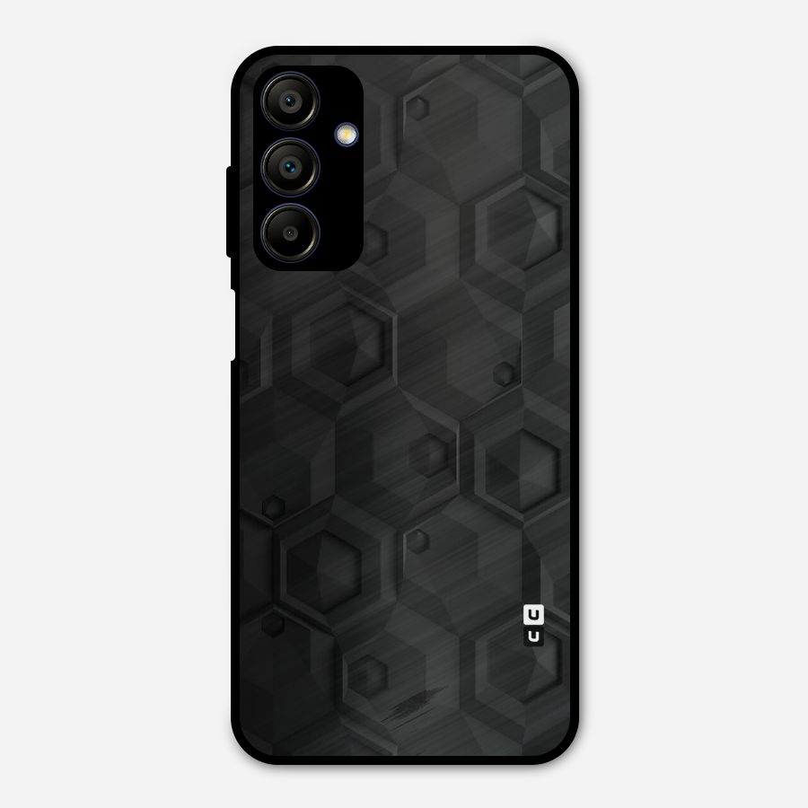 Classic Hexa Metal Back Case for Galaxy A15 5G