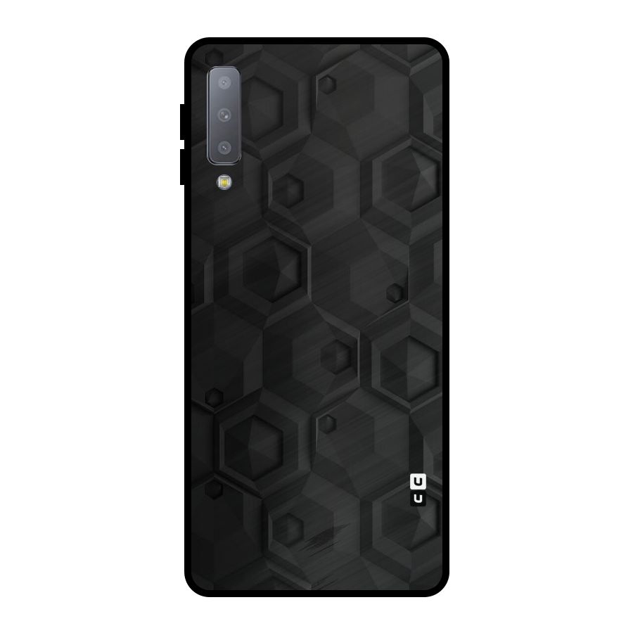 Classic Hexa Metal Back Case for Galaxy A7 (2018)