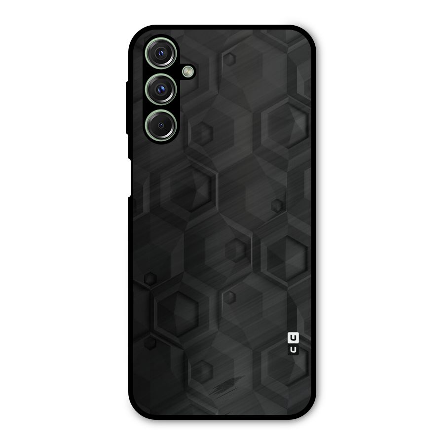 Classic Hexa Metal Back Case for Galaxy F34