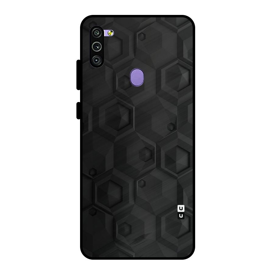 Classic Hexa Metal Back Case for Galaxy M11