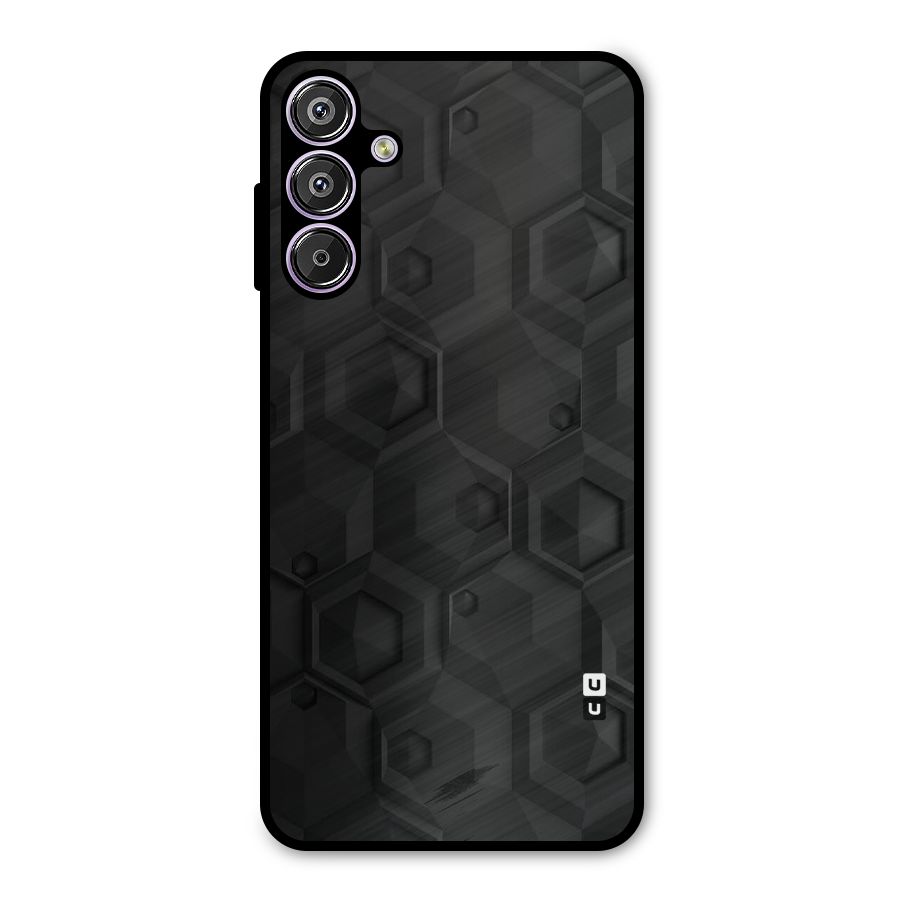 Classic Hexa Metal Back Case for Galaxy M15