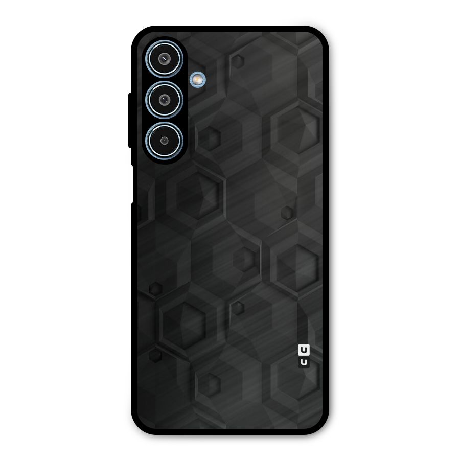 Classic Hexa Metal Back Case for Galaxy M35