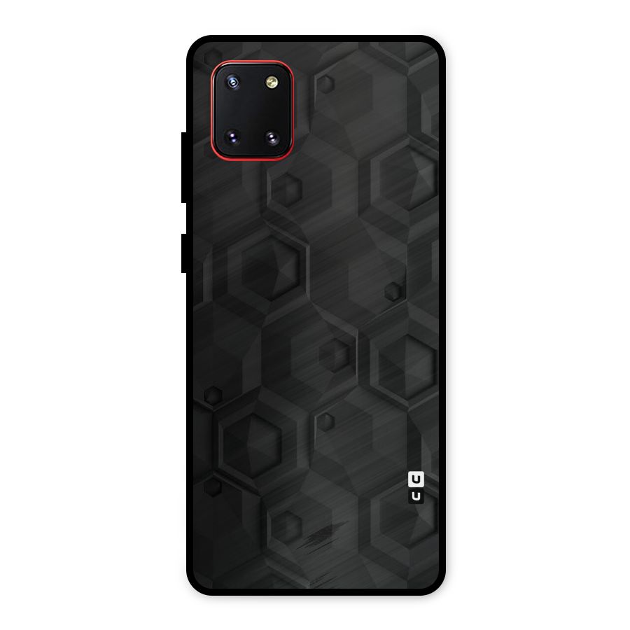 Classic Hexa Metal Back Case for Galaxy Note 10 Lite