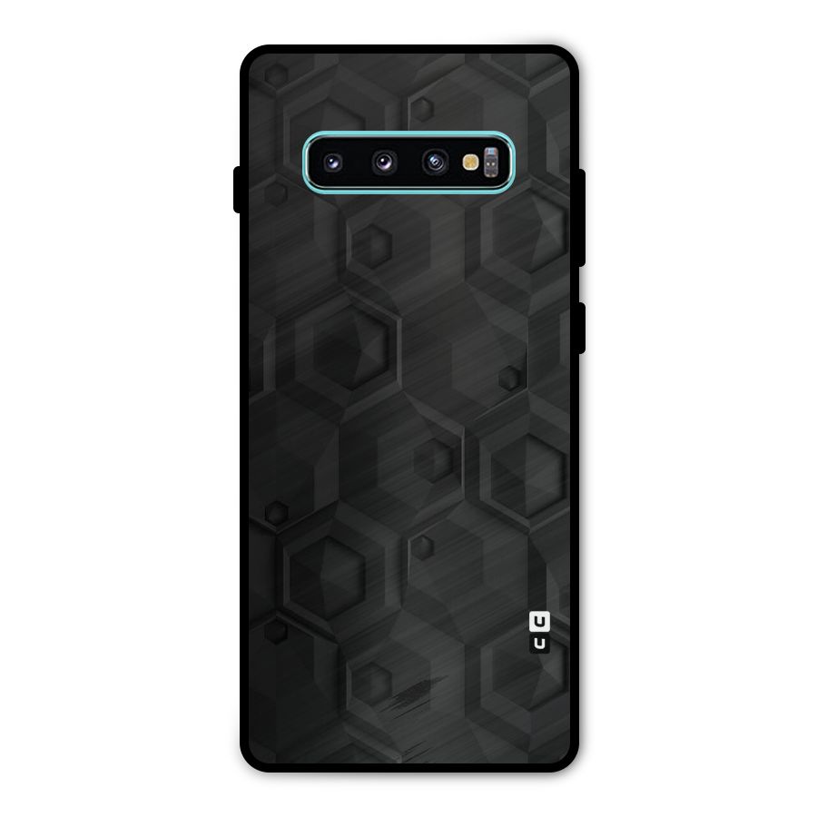Classic Hexa Metal Back Case for Galaxy S10 Plus