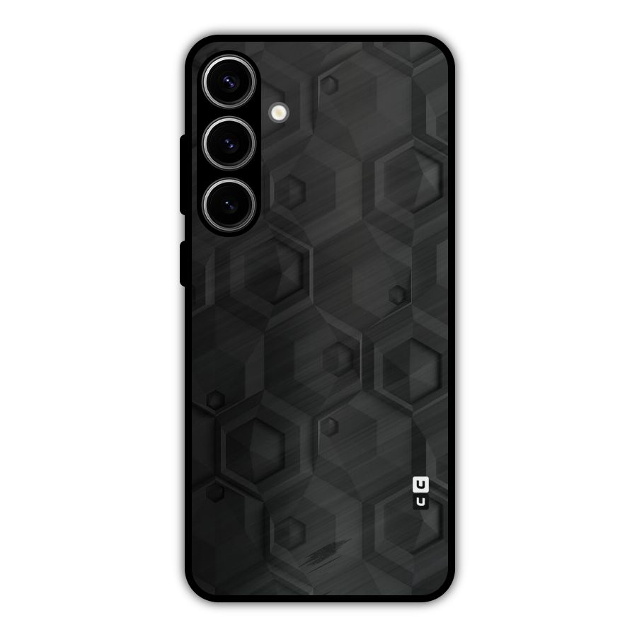 Classic Hexa Metal Back Case for Galaxy S24 Plus