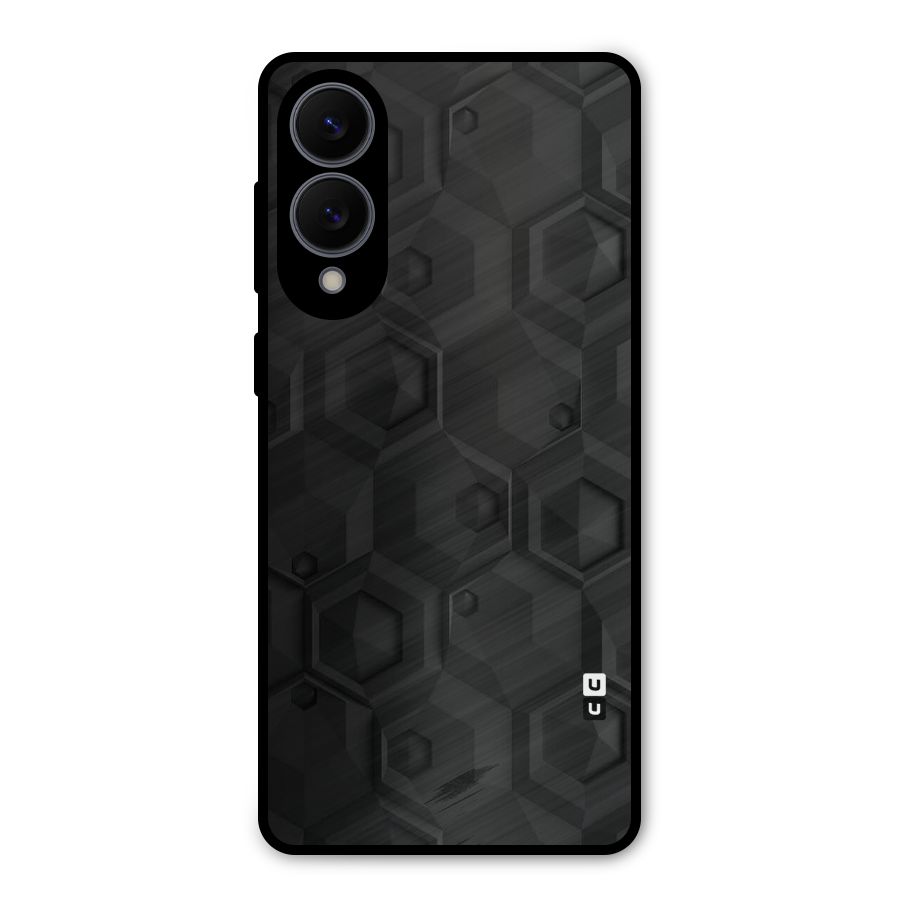 Classic Hexa Metal Back Case for Galaxy S25 Edge