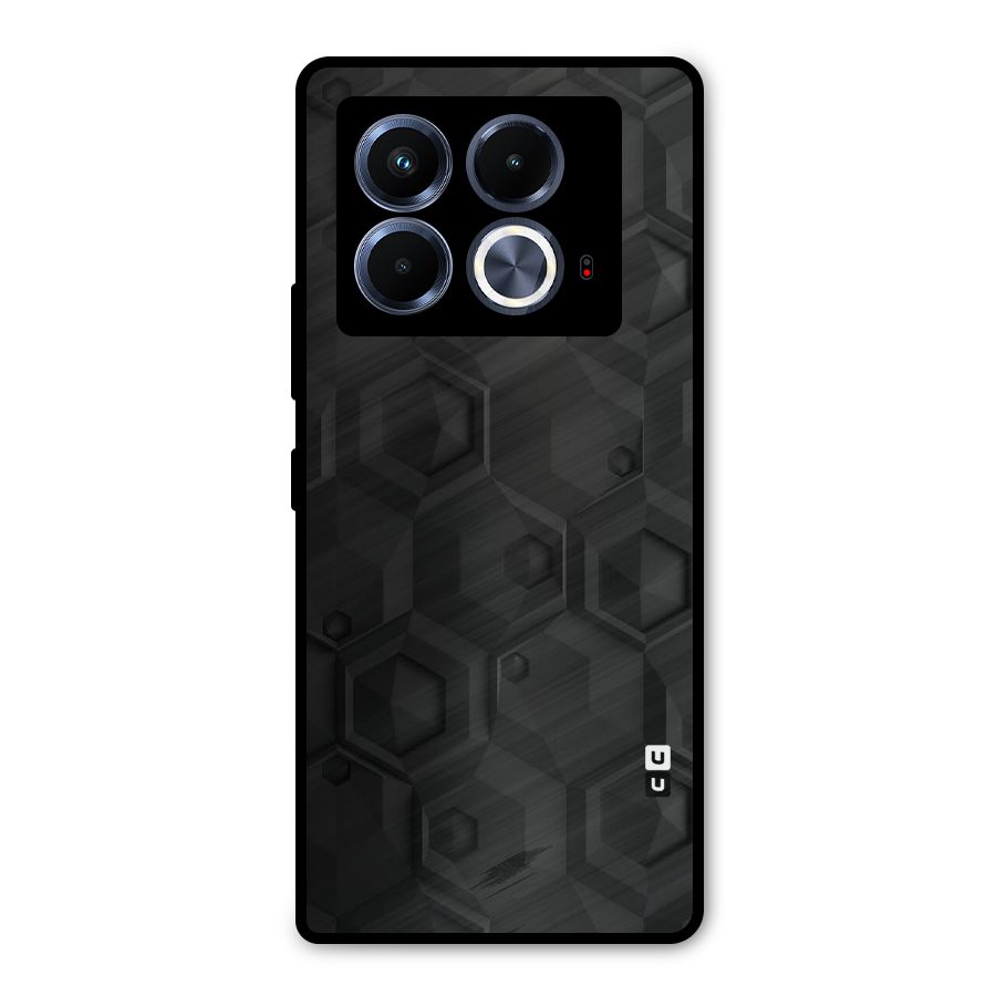 Classic Hexa Metal Back Case for Infinix Note 40 5G
