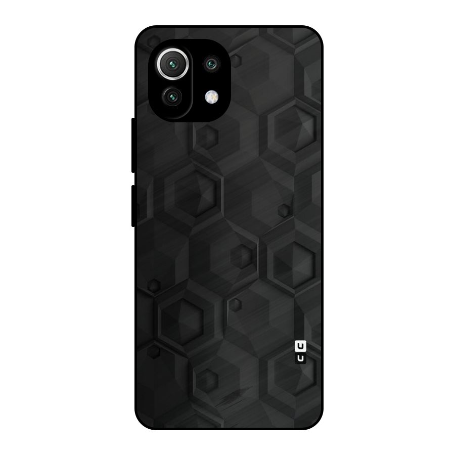 Classic Hexa Metal Back Case for Mi 11 Lite NE 5G