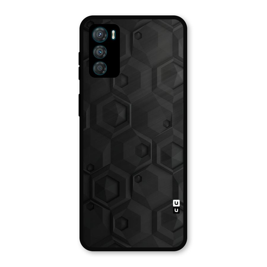 Classic Hexa Metal Back Case for Moto G42