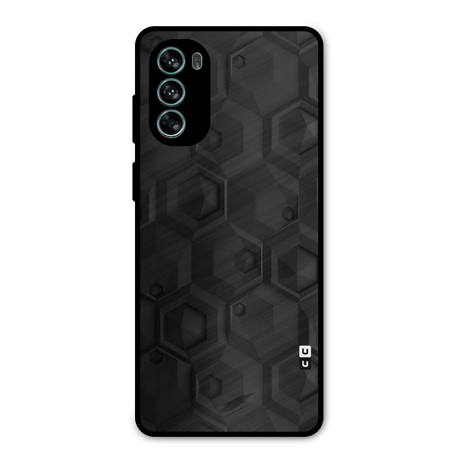 Classic Hexa Metal Back Case for Moto G62