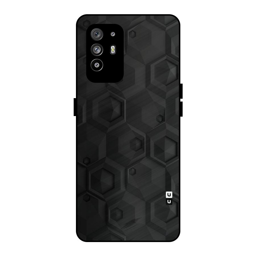 Classic Hexa Metal Back Case for Oppo F19 Pro Plus 5G