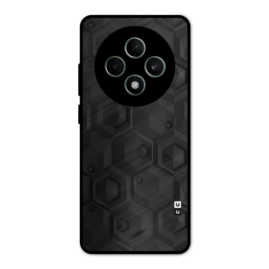 Classic Hexa Metal Back Case for Oppo F27