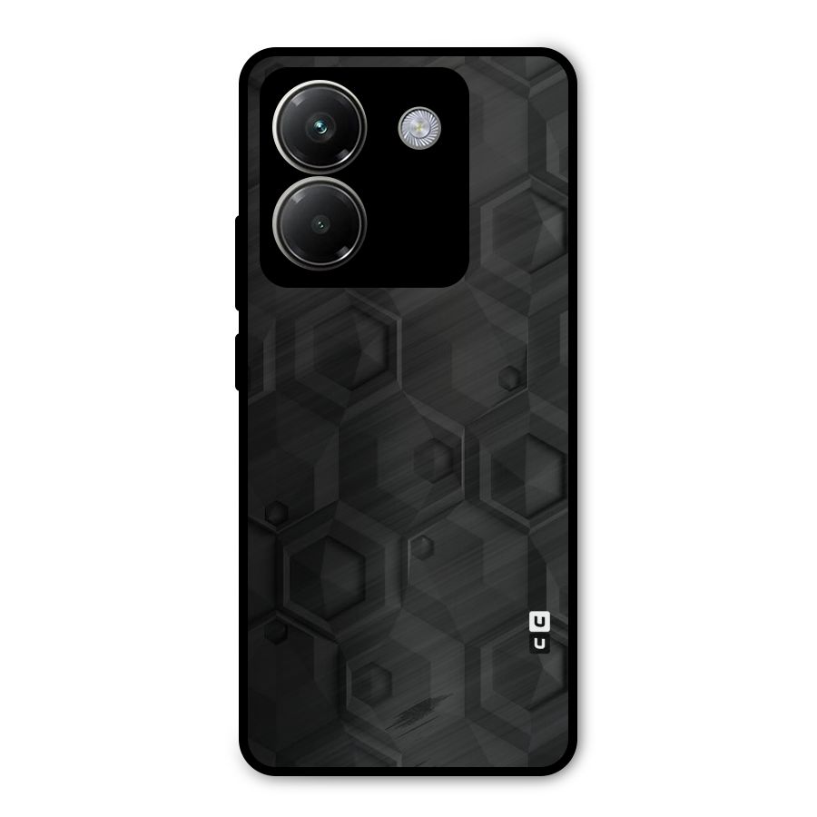 Classic Hexa Metal Back Case for Poco M7 Pro 5G