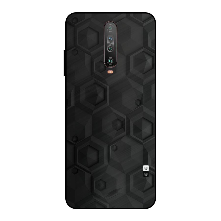 Classic Hexa Metal Back Case for Poco X2