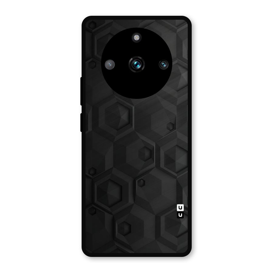 Classic Hexa Metal Back Case for Realme 11 Pro