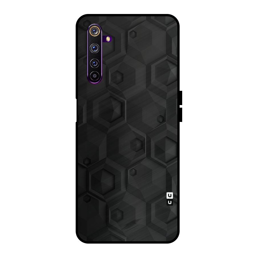 Classic Hexa Metal Back Case for Realme 6 Pro