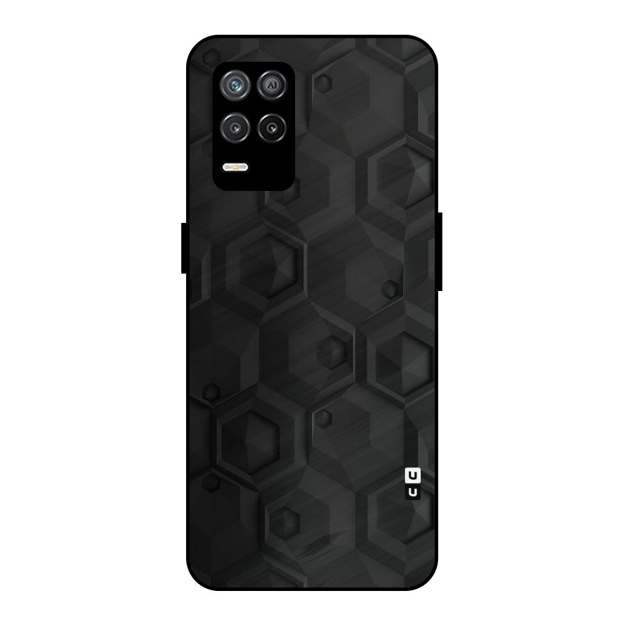 Classic Hexa Metal Back Case for Realme 8 5G