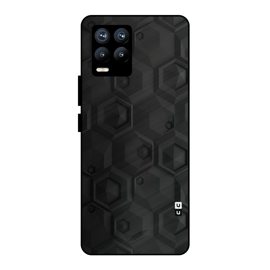 Classic Hexa Metal Back Case for Realme 8 Pro