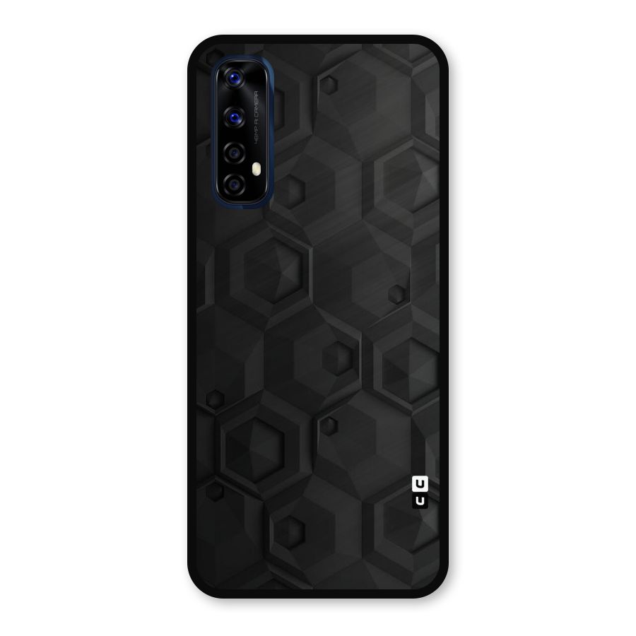 Classic Hexa Metal Back Case for Realme Narzo 20 Pro