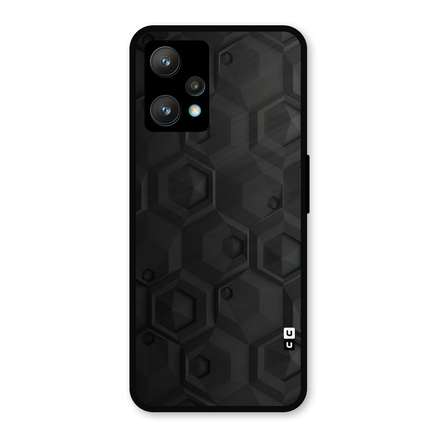 Classic Hexa Metal Back Case for Realme Narzo 50 Pro